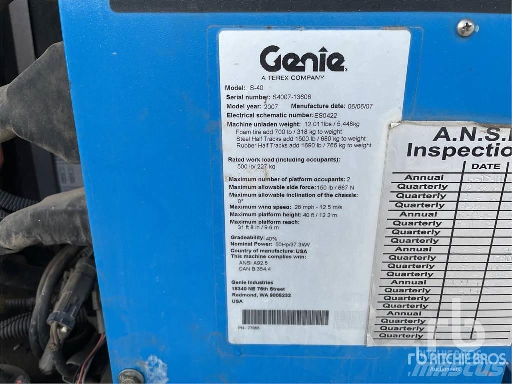 Genie S40 曲臂高空工作平台