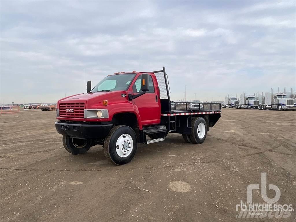 GMC C5500 平板栏板货车