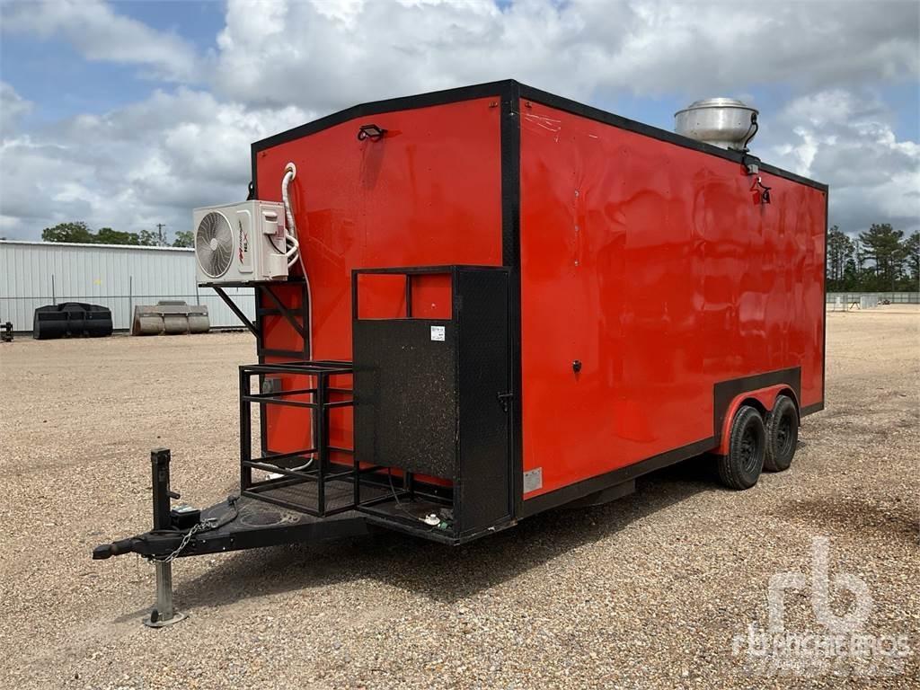 HM 18 ft T/A 半挂厢式车