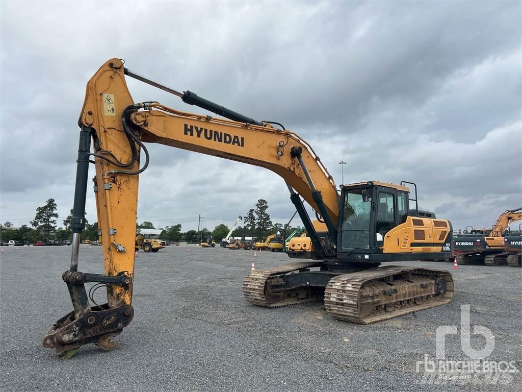 Hyundai HX330L 履带挖掘机