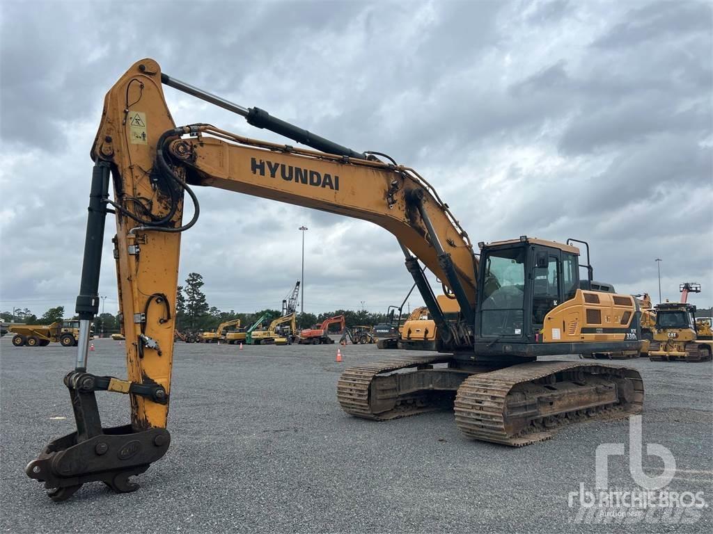 Hyundai HX330L 履带挖掘机