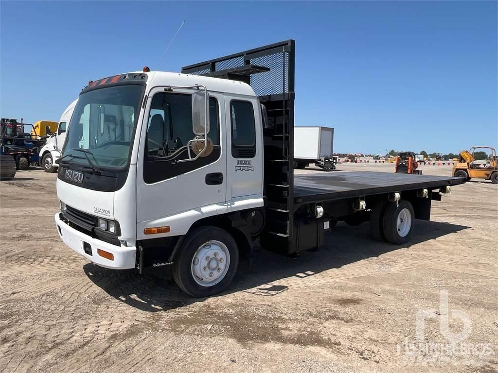 Isuzu FRR 平板栏板货车