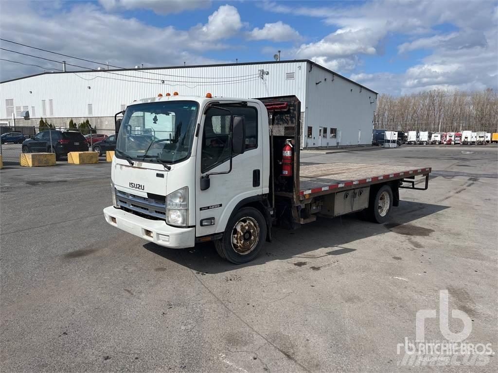 Isuzu NRR 平板栏板货车
