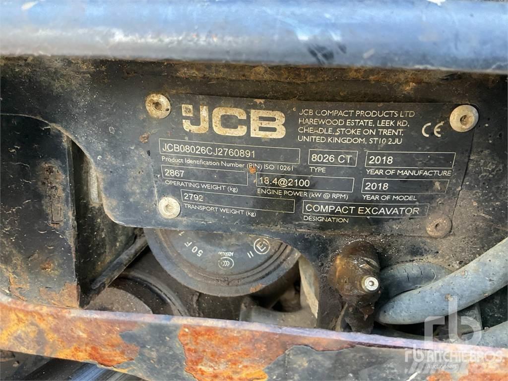JCB 8026CT 履带挖掘机