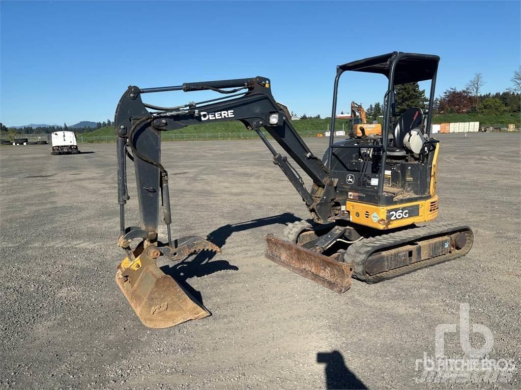 John Deere 26G 小型挖掘机