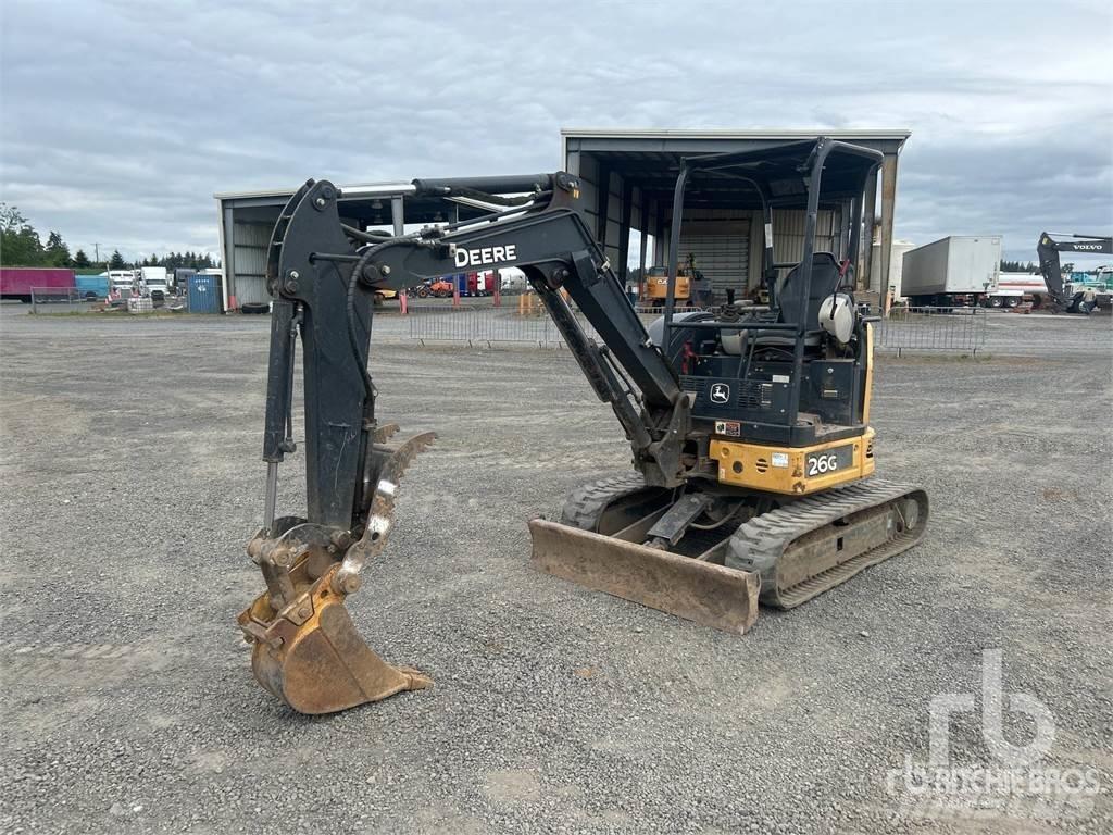 John Deere 26G 小型挖掘机