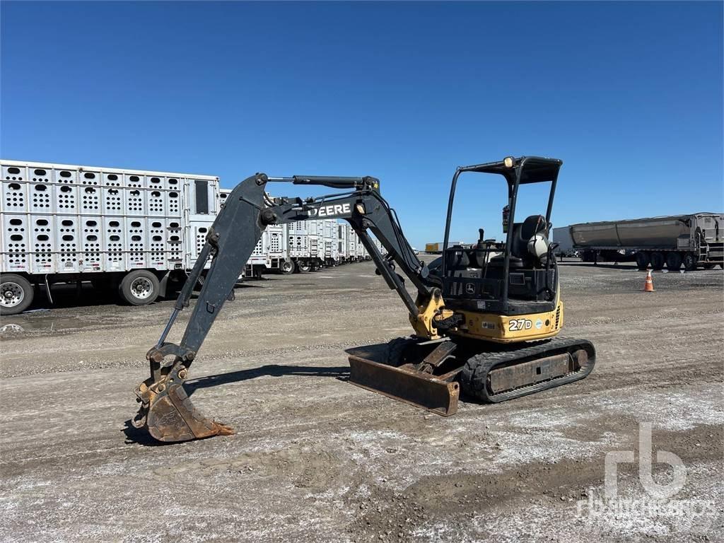 John Deere 27D 小型挖掘机