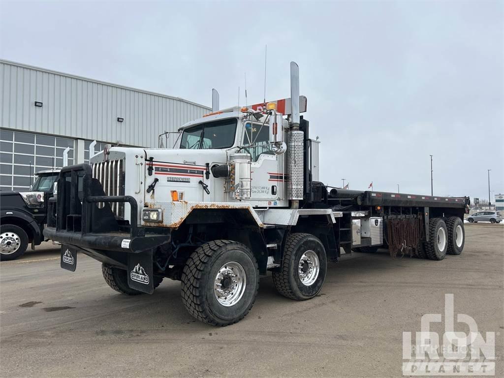 Kenworth C500 平板栏板货车