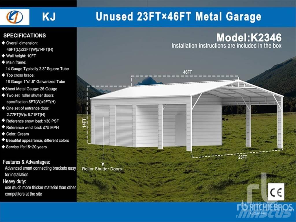 KJ K2346 钢架建筑