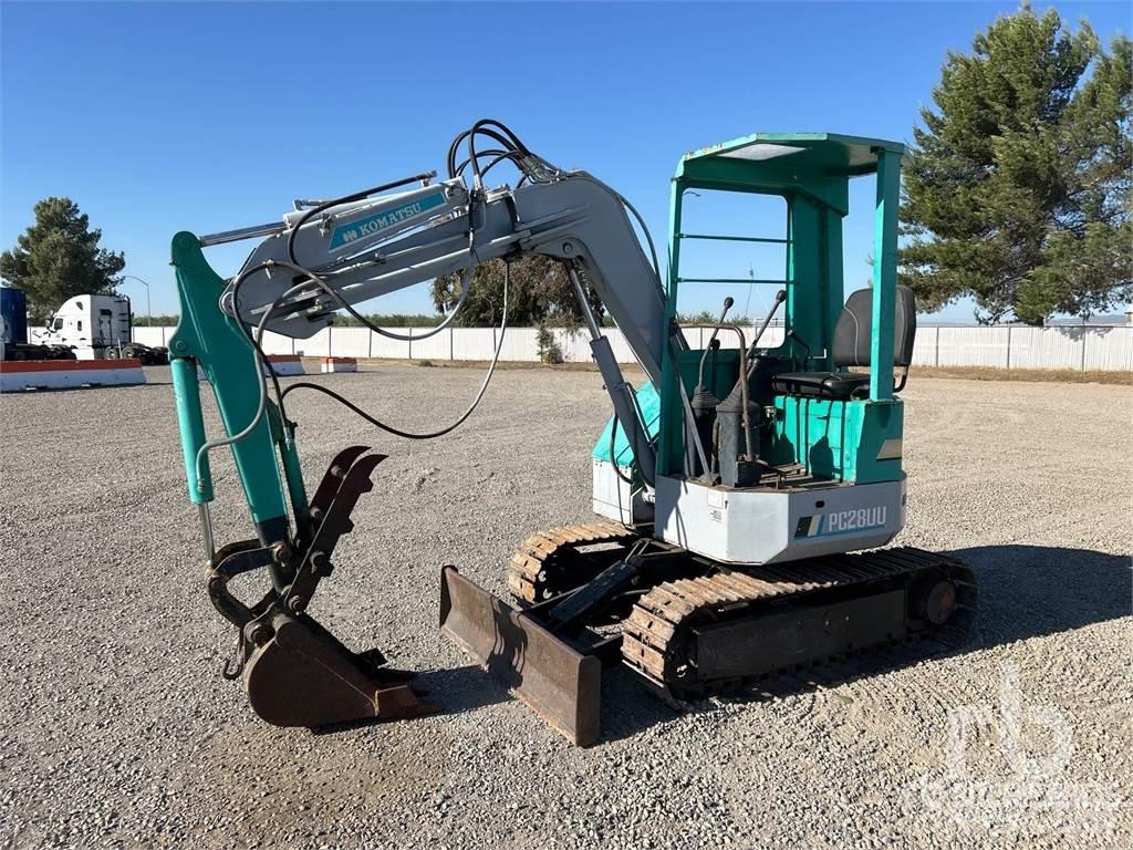 Komatsu PC28UU 小型挖掘机