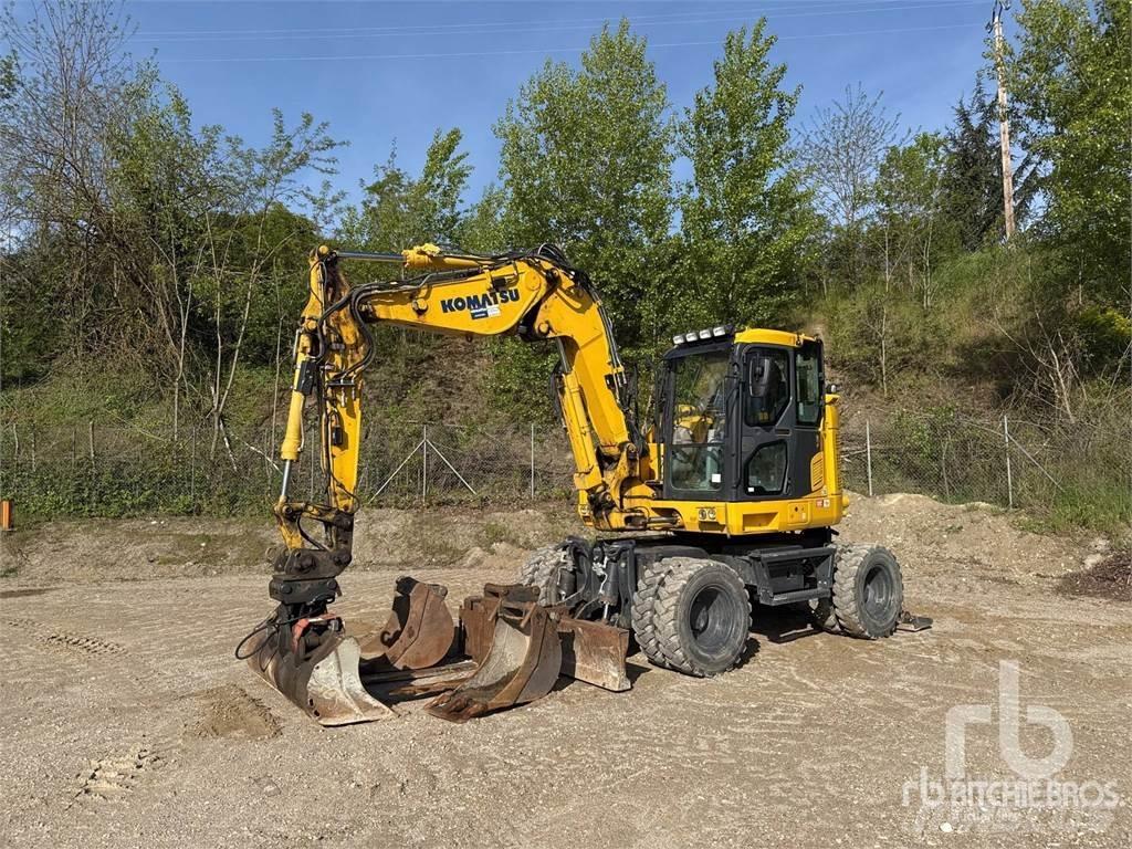 Komatsu PW118MR 轮式挖掘机