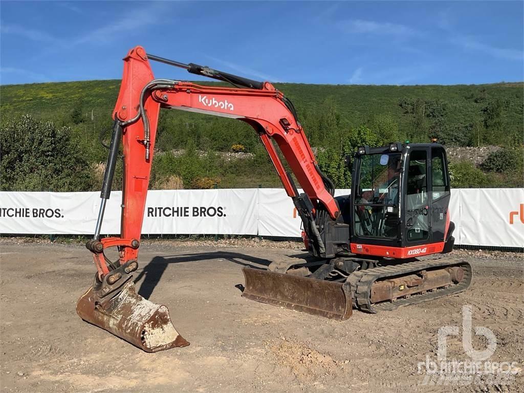 Kubota KX080-4 履带挖掘机