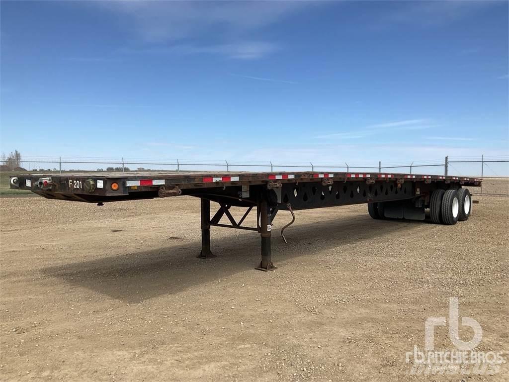 Manac 48 ft T/A 平板半挂车\侧翻自卸半挂车