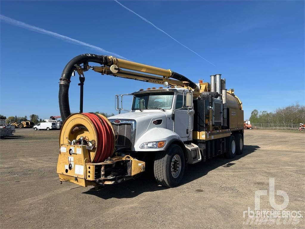 Peterbilt 340 组合/真空油槽车