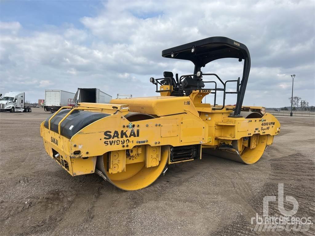Sakai SW990-1 双轮压路机