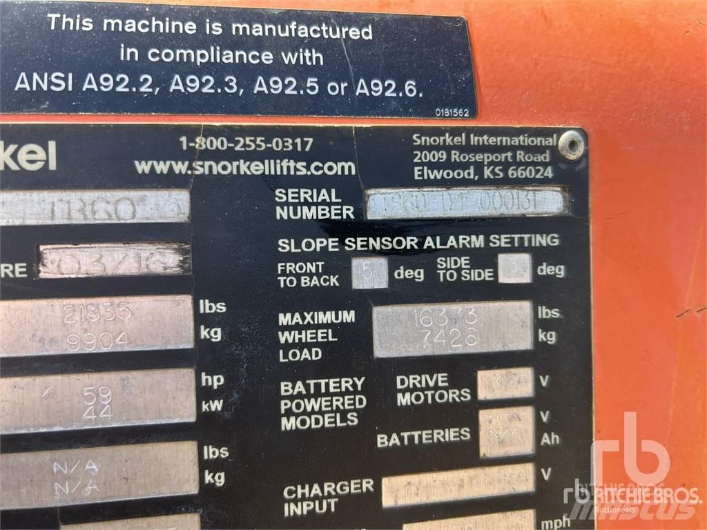 Snorkel ATB60 曲臂高空工作平台