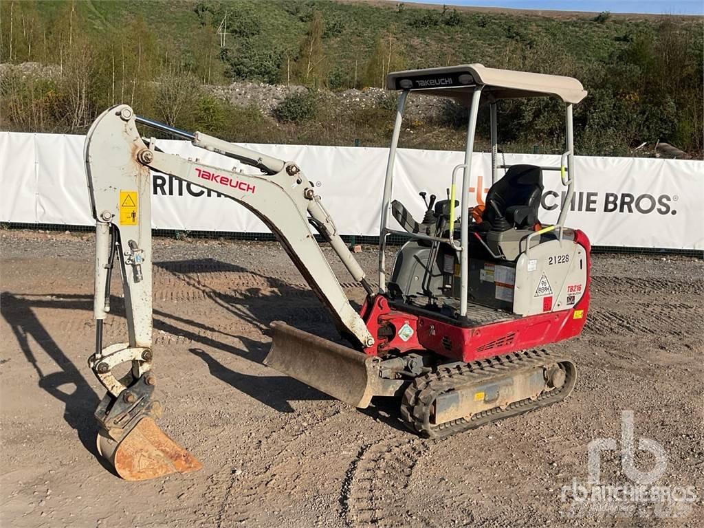 Takeuchi TB216 小型挖掘机