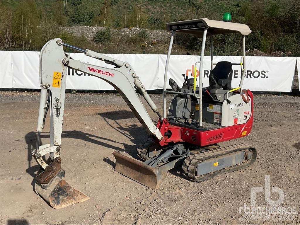 Takeuchi TB216 小型挖掘机