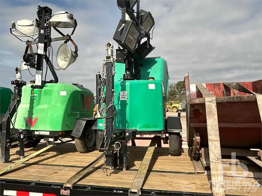 Terex RL4 拖车式灯塔