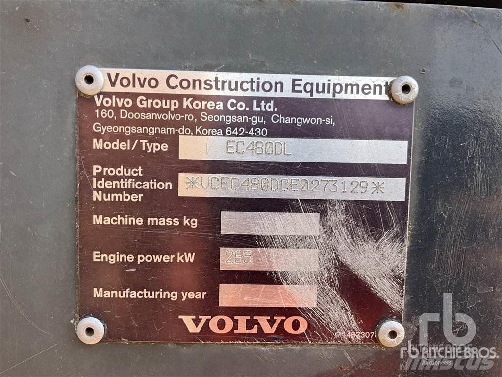 Volvo EC480DL 履带挖掘机