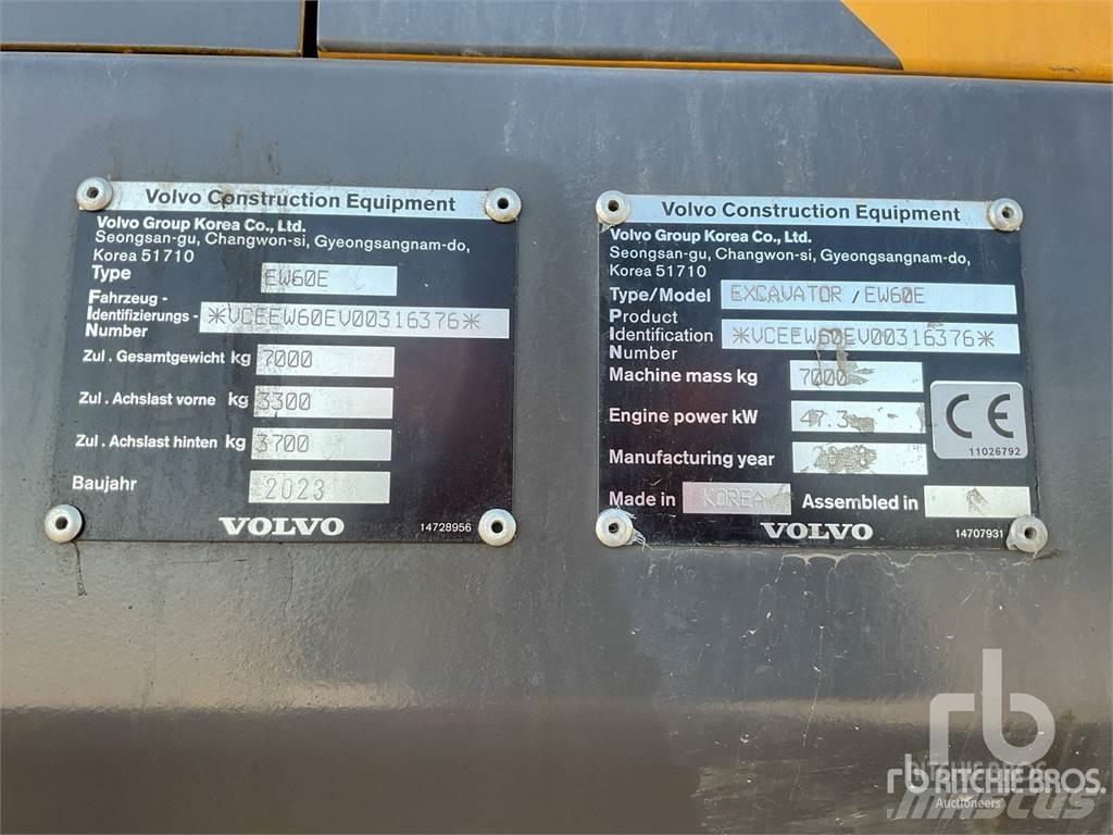 Volvo EW60E 轮式挖掘机