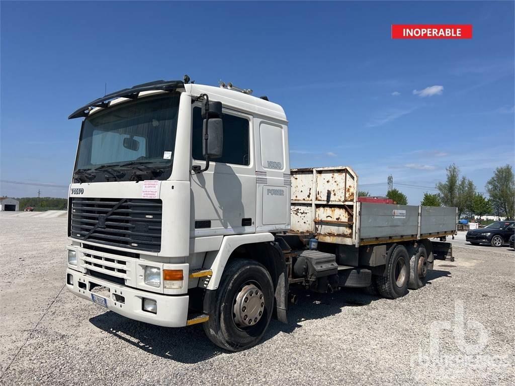 Volvo F12 平板栏板货车