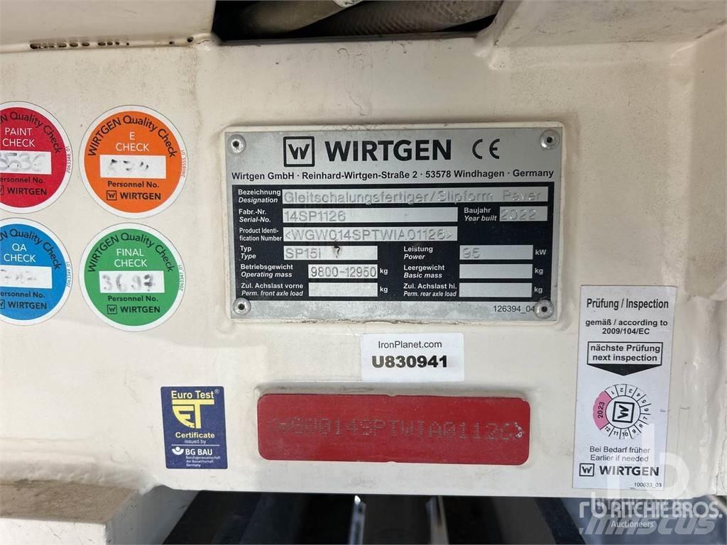 Wirtgen SP15I 混凝土摊铺机