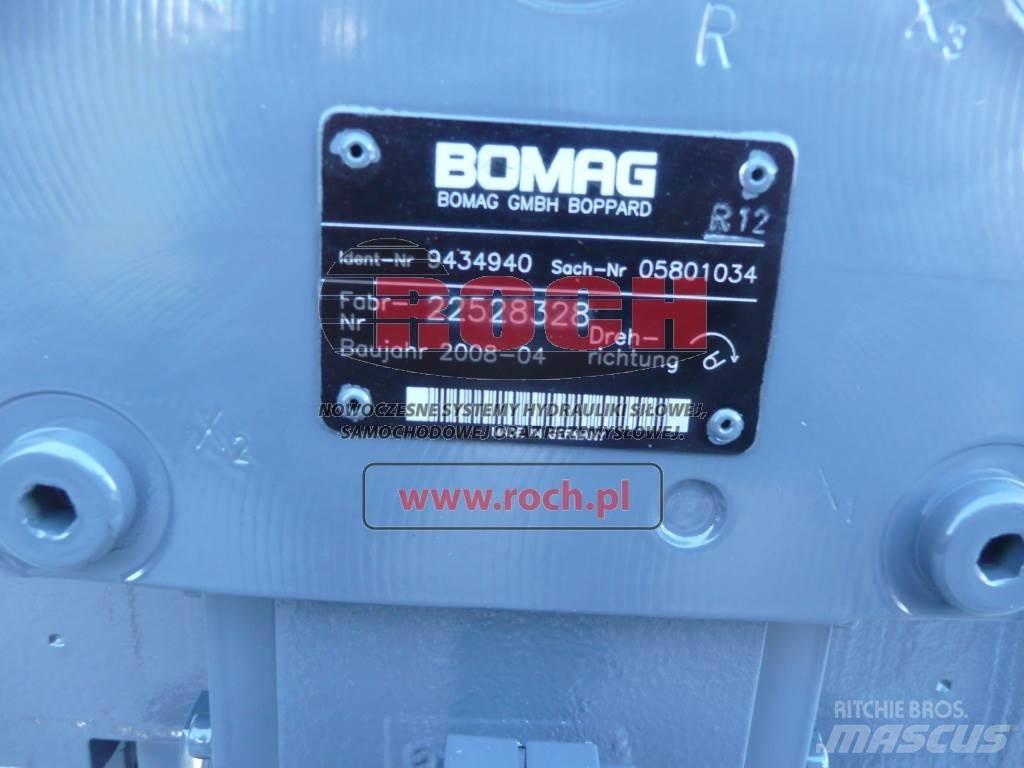 Bomag 9434940 05801034 液压