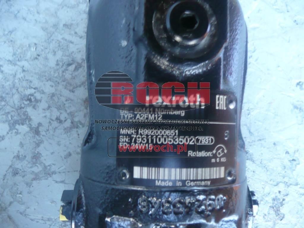 Rexroth A2FM12 发动机