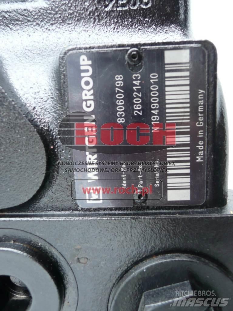 Wirtgen 2602143 83060798 液压