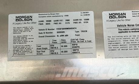 Ford P1000 F59 厢式货车