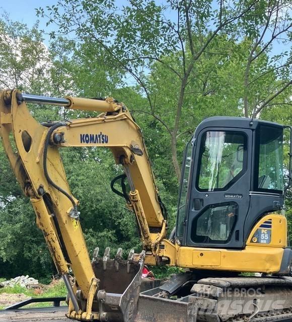 Komatsu PC55MR-3 小型挖掘机
