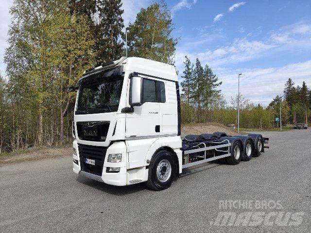 MAN TGX 35.580 平板车