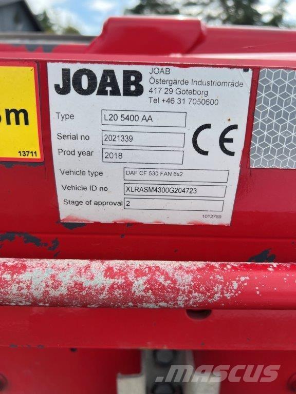 DAF CF 530 6x2*4 FAN 工程吊钩车