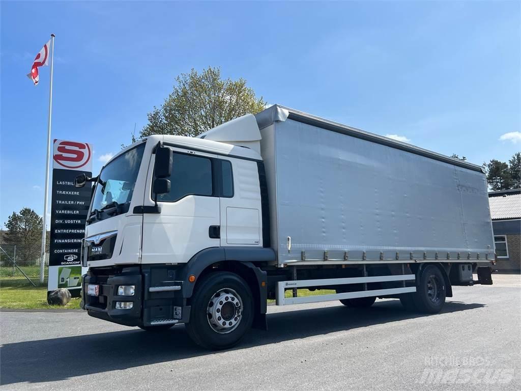 MAN TGM 18-340 BL 篷布货车