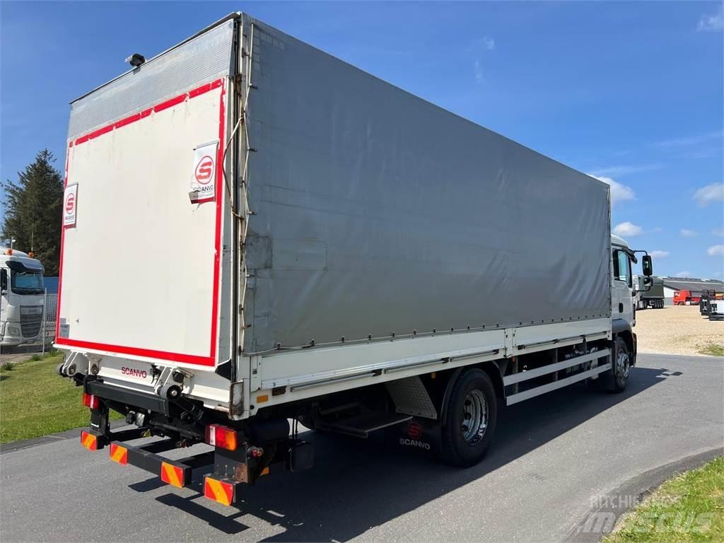 MAN TGM 18-340 BL 篷布货车