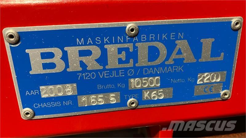 Bredal K65 矿物肥料撒播机