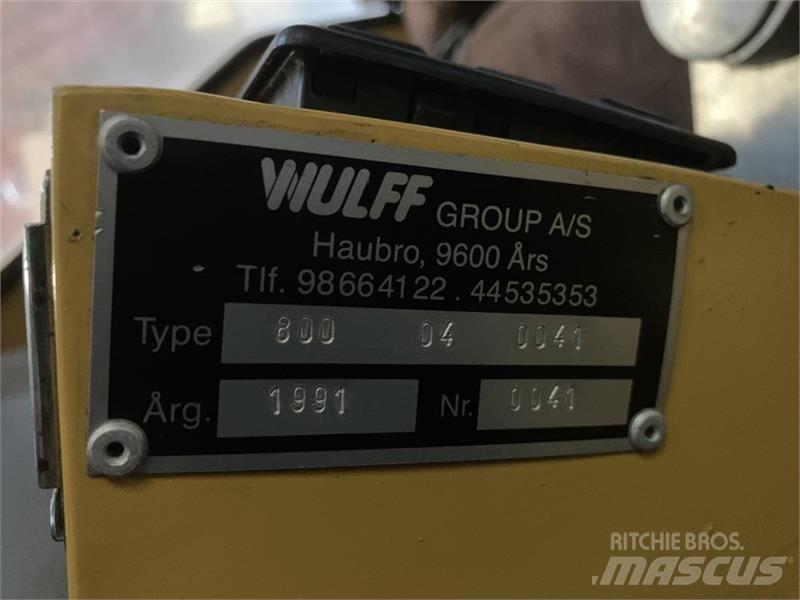 Wulff 800 工具车