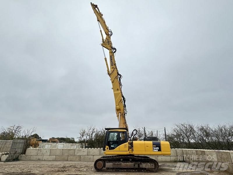 Komatsu PC340 HRD-7 组装挖掘机