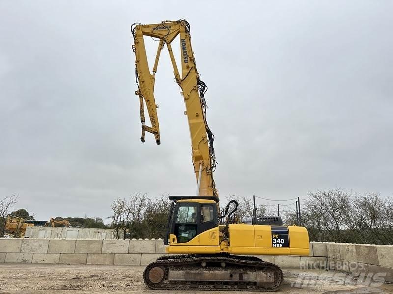 Komatsu PC340 HRD-7 组装挖掘机