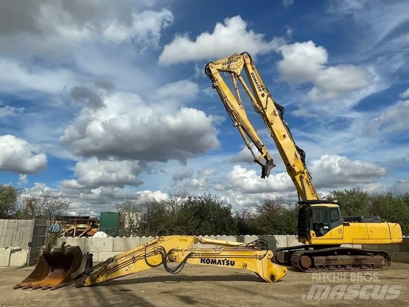 Komatsu PC340LCD-7 组装挖掘机