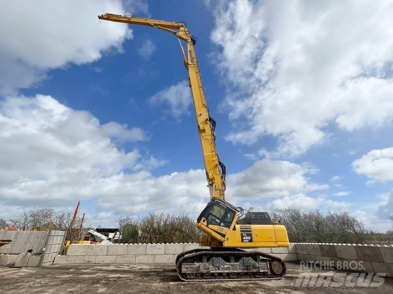 Komatsu PC490HRD-11 组装挖掘机