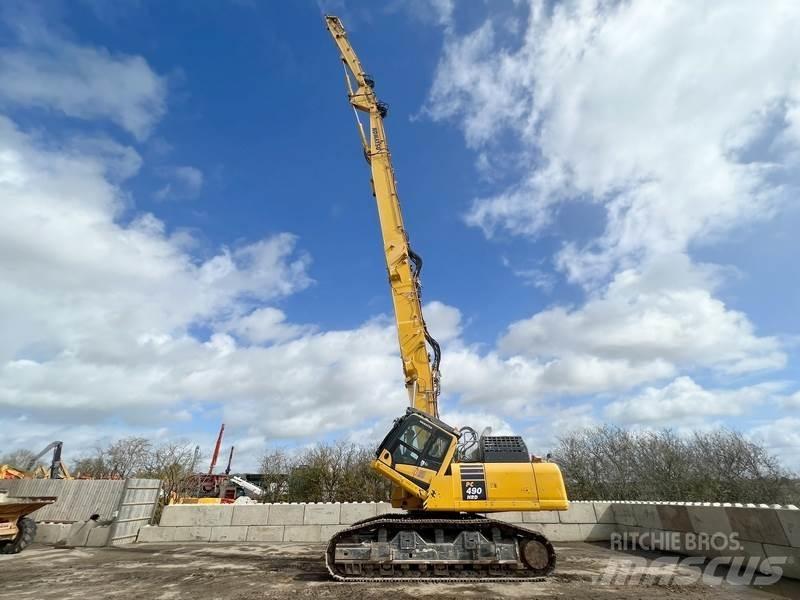 Komatsu PC490HRD-11 组装挖掘机
