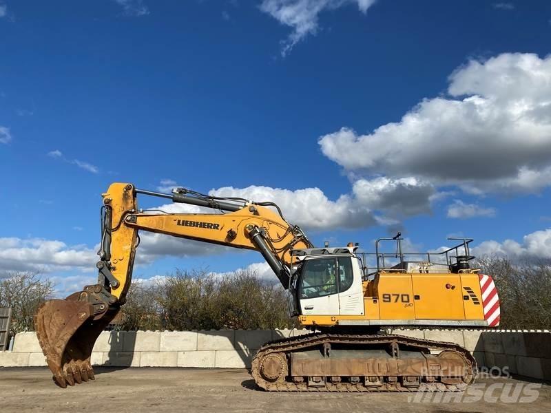 Liebherr R970 SHD 组装挖掘机