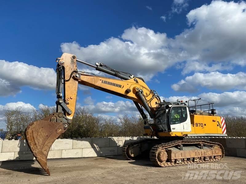 Liebherr R970 SHD 组装挖掘机