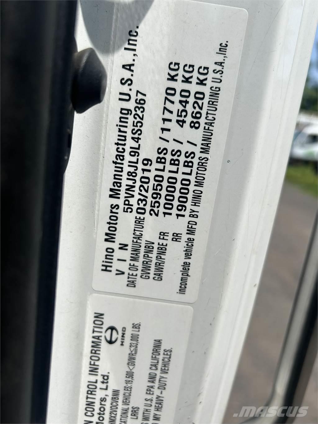 Hino 268A 平板车