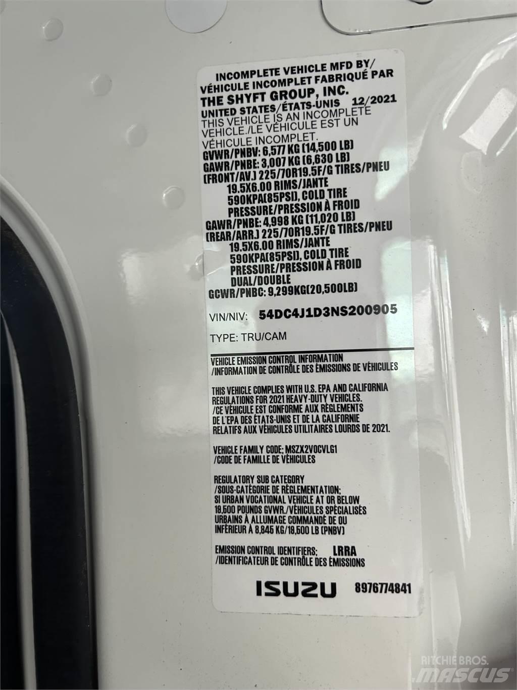 Isuzu NPR HD DC 其他货车