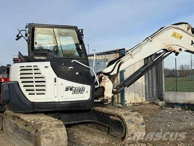Yanmar SV100 履带挖掘机