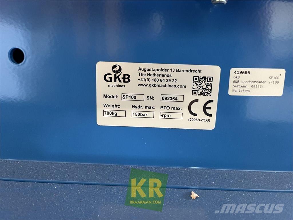  GKB Sandspreader 融雪撒布机