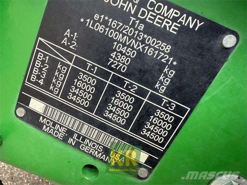 John Deere 6100M 拖拉机/农用车